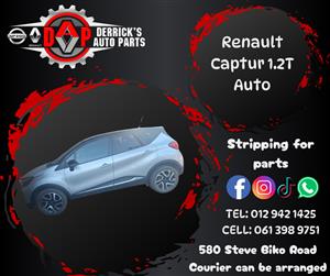 Renault Captur 1.2T Automatic Stripping for parts