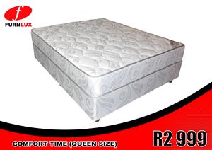 MATTRESS AND BASE BRAND  NEW COMFORT TIME