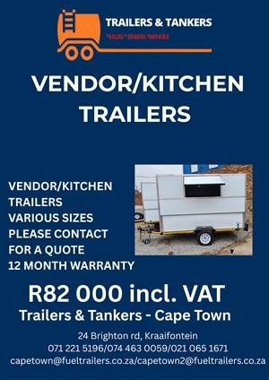 KITCHEN/VENDOR TRAILERS (VARIOUS)