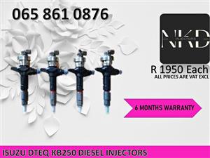 ISUZU DTEQ KB250 DIESEL INJECTORS RECONDITION OR BUY NEW