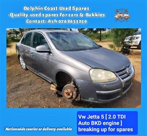 Vw Jetta 5 2.0 TDI Auto BKD engine  stripping