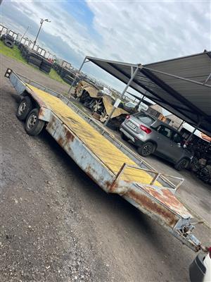 Double Axle Towing Trailer