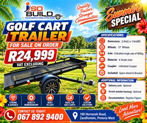 Recreational & More Trailers for sale on order