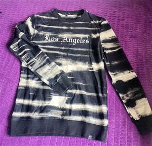 Mens Los Angeles crew neck sweatshirt