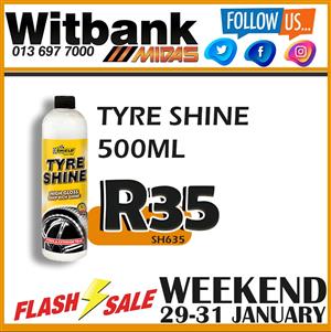 Get Shield Tyre Shine for ONLY R35!