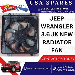Jeep Wrangler 3.6 NEW Radiator Fan For Sale