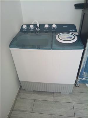 Hisense 14Kg twin tub 