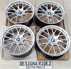 BMW CSL REPS 19" INCH 9.5J ET40 REARS AND 8.5J ET35 FRONTS 5/120PCD BRAND NEW SETS AVAILABLE 