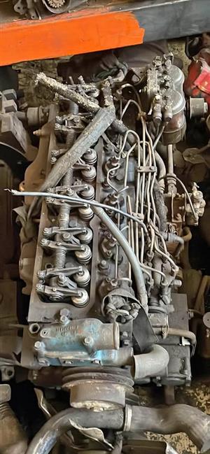 Ford Cargo engine and gearbox.