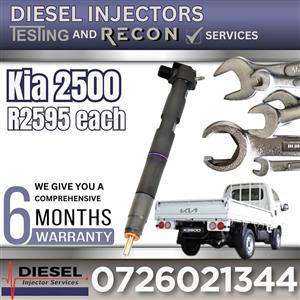 Kia 2500 diesel injectors for sale