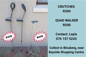 Crutches and Walking Aid