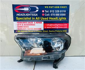 Ford Ranger T7/T8 left side standard headlight (2015)
