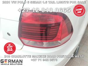 2021 vw polo 6 sedan 1.6 tail lights for sale
