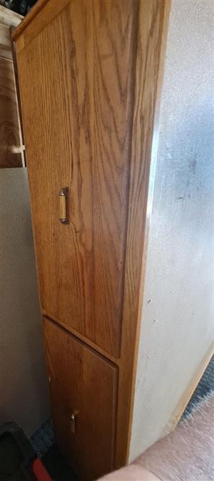 King size bed and headboard