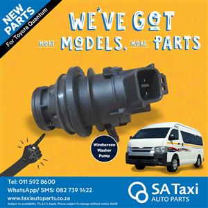 NEW Windscreen Washer Pump suitable for Toyota Quantum - SA Taxi Auto Parts