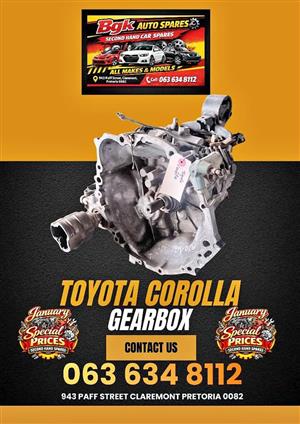 Toyota corolla gearbox 