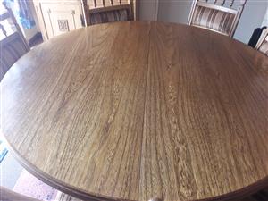 Solid Oak Dining Room Suite