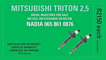 MITSUBISHI TRITON 2,5 DIESEL INJECTORS FOR SALE
