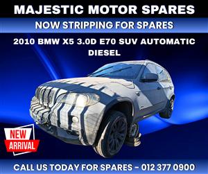 2010 BMW X5 3.0D E70 SUV Automatic Diesel – Stripping for Spares
