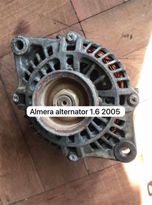 Nissan Almera alternator 1.6 2005