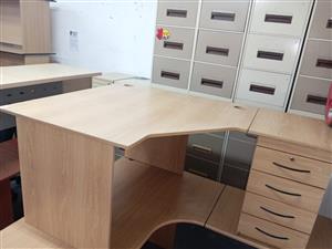 Oak office desk