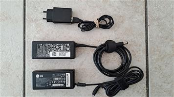 Laptop Chargers assorted. R250 each.