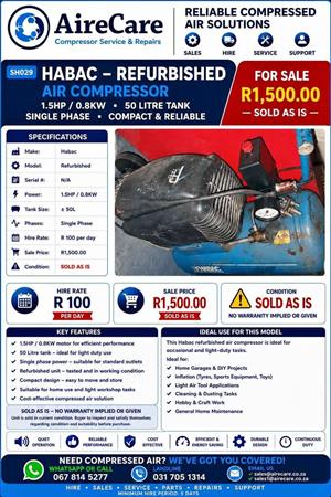 HABAC - Refurbished Compressor 