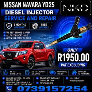 Nissan_Navara_YD25_Injectors_On_Recondition 