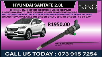 Hyundai Santafe 2.0l Diesel Injectors 