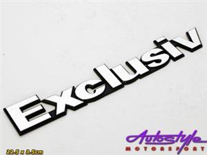Exclusiv Steel Badge Large