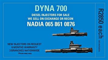 DYNA 700 DIESEL INJECTORS FOR SALE