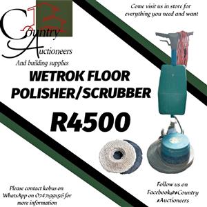 WETROK FLOOR POLISHER/SCRUBBER