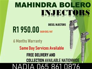 BOLERO MAHINDRA DIESEL INJECTORS FOR SALE OR TO RECON NATIONWIDE