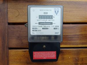 Electricity meter - Voltex Watt-Hour Meter Single phase two wire