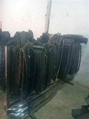 Mercedes benz front lower bumper spoilers