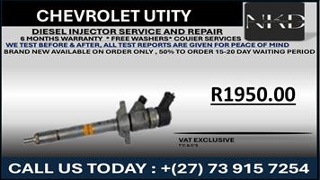 Chevrolet Utity Diesel Injectors 