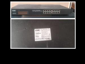 SMC 16 port POE switch