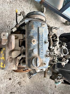 Daihatsu core Engine stripping for parts or selling as is Call or whatsapp 