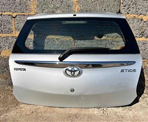 TOYOTA ETIOS BOOT DOOR. SECOND HAND. FOR VARIOUS OTHER CARS TOO.