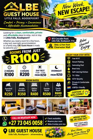 Guest House Near Me In Roodepoort