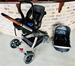 Chelino Discovery Travel System – Pram & Car Seat 