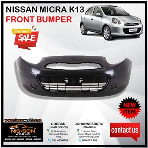 NISSAN MICRA K13 FRONT BUMPER