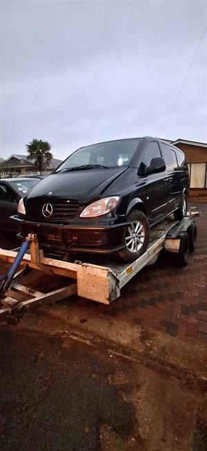 Mercedes benz Vito W639 115 CDI stripping for spares at Spareline Auto