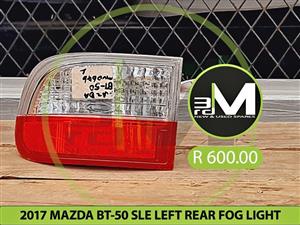 2017 MAZDA BT-50 SLE LEFT REAR FOG LIGHT