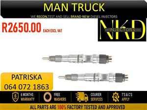 MAN TRUCK DIESEL INJECTORS -GET YOUR POWER BACK ON YOUR DIESEL INJECTORS 