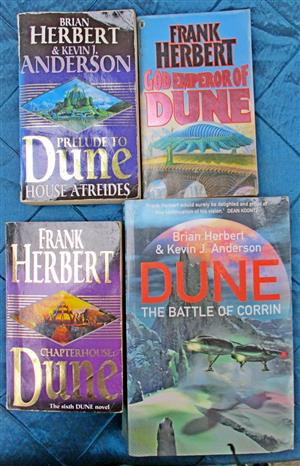 Dune Books x 4