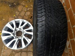 18'' Toyota Fortuner/Prado mag to use for spare wheel 