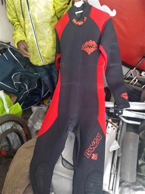 Scuba equipment(suites,goggles, flippers,boots).