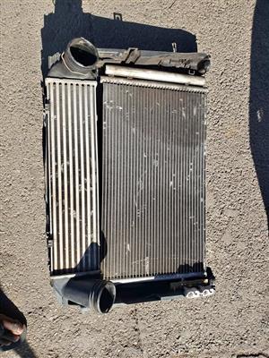 BMW X1 E84 E85 E86 E87 Intercooler and air con Radiator