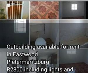 Outbuilding for rent in Eastwood Pietermaritzburg